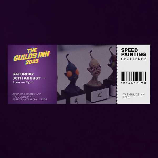 Speed Painting Challenge Ticket